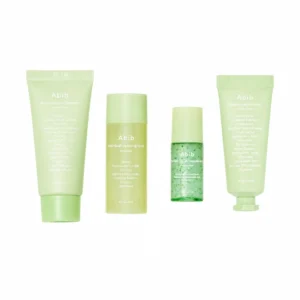 HEARTLEAF CALMING TRIAL KIT (Heartleaf foam 30ml + Calming toner 30ml + TECA capsule serum 15ml + crème 20ml)_result