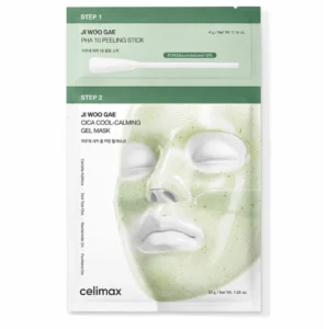 JI WOO GAE CICA PHA PEEL 2-STEP GEL MASK 4g+30g_result