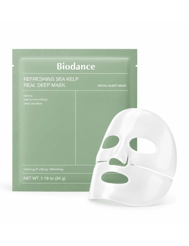 Biodance Refreshing Sea Kelp Real Deep Mask 1 Unidad