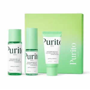 Wonder Releaf Centella Mini Kit Unscented (Serum15ml+Toner30ml+ Cream15ml)_result